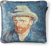 Beddinghouse x Van Gogh Museum Van Gogh Sierkussen 45 x 45 cm Blauw online kopen