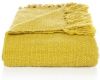Malagoon Plaid 125 x 150 cm Mustard Yellow online kopen