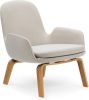Normann Copenhagen Era Lounge Chair Low loungestoel met eiken onderstel online kopen