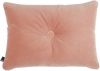 HAY Dot Cushion 1 Knoop Velours Kussen Roze online kopen