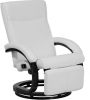 Beliani Might Tv fauteuil wit kunstleer online kopen