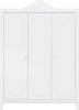 Bopita Kledingkast 'Evi' 3 deurs, kleur wit online kopen