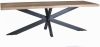 Sohome Eettafel 'Yannick Spider' Mangohout en staal, 160 x 90cm online kopen