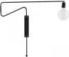 House Doctor CB0211 Wandlamp Swing L70xH65cm Metaal Zwart online kopen