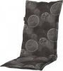 Madison Tuinkussens Hoge Rug Circle Grey 123x50 Grijs online kopen
