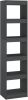 VidaXL Boekenkast/kamerscherm 40x30x167, 5 cm massief grenenhout grijs online kopen