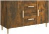 VidaXL Dressoir 100x36x60 cm bewerkt hout gerookt eikenkleurig online kopen