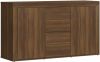 VidaXL Dressoir 120x36x69 cm bewerkt hout bruineikenkleurig online kopen