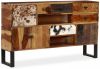 VidaXL Dressoir 140x30x80 cm massief sheesham hout online kopen