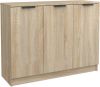 VidaXL Dressoir 90, 5x30x70 cm bewerkt hout sonoma eikenkleurig online kopen