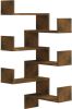 VidaXL Hoekwandschappen 2 st 40x40x50 cm bewerkt hout sonoma eiken online kopen