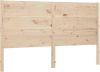 VidaXL Hoofdbord 166x4x100 cm massief grenenhout online kopen