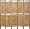 VidaXL Kamerscherm met 5 panelen 200x180 cm bamboe online kopen