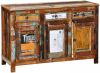 VidaXL Kast met 3 lades en 3 deuren vintage stijl gerecycled hout online kopen