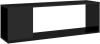VidaXL Tv meubel 100x24x32 cm spaanplaat hoogglans zwart online kopen