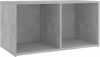 VidaXL Tv meubel 72x35x36, 5 cm spaanplaat betongrijs online kopen