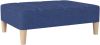 VidaXL Voetenbank 78x56x32 cm stof blauw online kopen