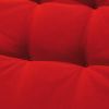 Madison Bankkussen Rib Red 180x48 Rood online kopen