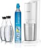 Sodastream Crystal White toestel incl. 2 glazen karaffen en 60L CO2 cilinder Waterkan Zwart online kopen