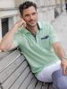 BABISTA Poloshirt met onregelmatige structuur Mint online kopen