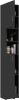 VidaXL Badkamerkast 32x25, 5x190 cm spaanplaat hoogglans zwart online kopen