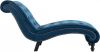 VidaXL Chaise longue fluweel blauw online kopen