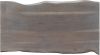 VidaXL Salontafel met natuurlijke randen 115x60x40 cm acaciahout grijs online kopen