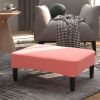 VidaXL Voetenbank 78x56x32 cm fluweel roze online kopen