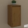 VidaXL Wandkast 30x30x60 cm massief grenenhout honingbruin online kopen