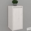 VidaXL Wandkast 30x30x60 cm massief grenenhout wit online kopen