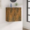 VidaXL Wandkast 60x31x60 cm bewerkt hout gerookt eikenkleurig online kopen