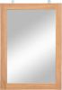 VidaXL Wandspiegel 50x70 cm massief teakhout online kopen