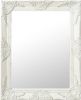 VidaXL Wandspiegel barok stijl 50x60 cm wit online kopen