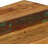 VidaXL Wandtafel 120x35x76 cm massief gerecycled hout online kopen