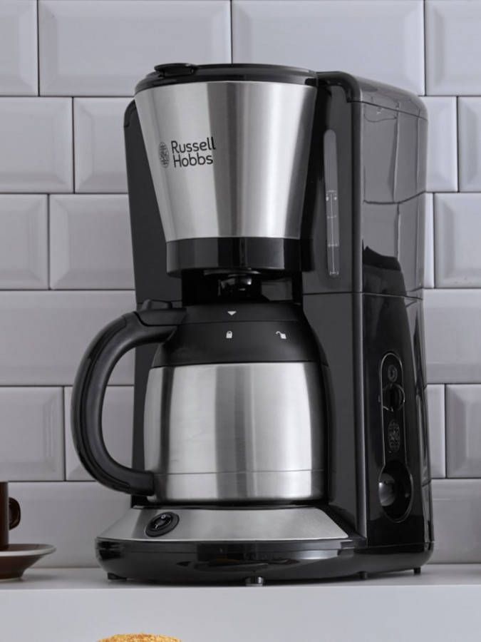 Russell Hobbs Digitaal thermo-koffiezetapparaat Buckingham Grind&Brew