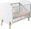 Vipack babybed Kiddy wit 60x120 cm Leen Bakker online kopen