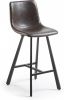 Kave Home Barstoel 'Trap'(zithoogte 61cm ), kleur donkerbruin online kopen