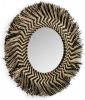 Kave Home Takashi spiegel van natuurlijke vezels, Ø 60 cm online kopen