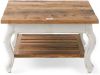 Riviera Maison Driftwood Coffee Table, 70x70 cm 70.0x70.0x15.0 cm online kopen