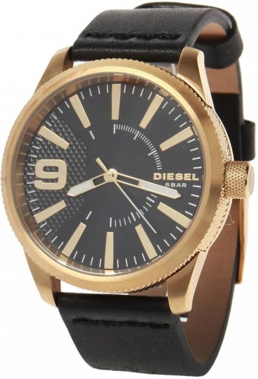 Diesel horloge Rasp DZ1801 goudkleur Meubelmooi.be