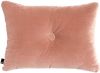 HAY Dot Cushion 1 Knoop Velours Kussen Roze online kopen