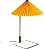 Hay Matin 380 LED tafellamp pliss&#xE9,, geel online kopen