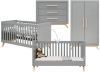 Bopita Babykamer Fenna 3 delig 70 x 140 cm cabriolet grijs/natuur online kopen