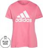 Adidas Essentials Logo T shirt(Grote Maat) Rose Tone/White Dames online kopen