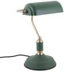 Leitmotiv Bureaulamp Table Lamp Bank Dark Green online kopen