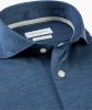 Profuomo Japanese Knitted Overhemd Indigo Blauw , Blauw, Heren online kopen