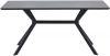 WOOOD Exclusive WOOOD Eettafel 'Bruno' 160 x 90cm, kleur zwart online kopen