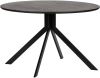 WOOOD Exclusive WOOOD Ronde Eettafel 'Bruno' 120cm, kleur zwart online kopen