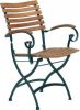 4 Seasons Outdoor Bellini vouwbare chair met arm zwart online kopen