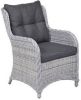Garden impressions linate dining fauteuil cloudy grey online kopen